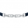 LEATHER BR SS RG+BU REC LEATHER 19+3.5CM