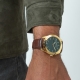 Reloj Hombre Harry Verde/Marrón