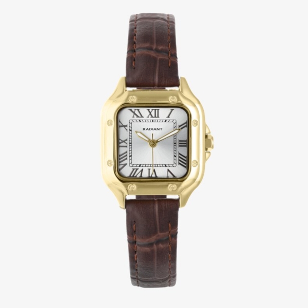 Reloj Mujer Chris Her Marrón/Dorado