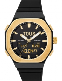 RELOJ BET STEEL ANALOG/DIGI IPG SILICONA NEGR