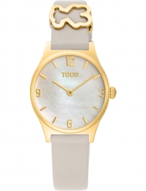 RELOJ EPIC ICON IPG ESF NCR BLANCO PIEL BLANCA