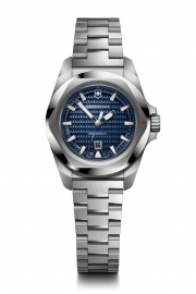 RELOJ INOX LADY AUTO SS, BLUE DIAL BRACELET