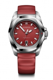 RELOJ INOX 41MM RED DIAL RED RUBBER