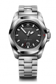 RELOJ INOX 41MM BLACK DIAL BRACELET