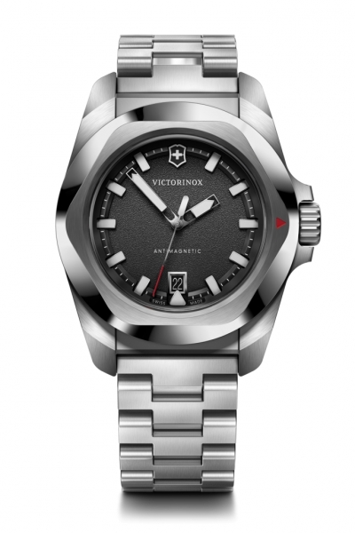 INOX 41MM BLACK DIAL BRACELET