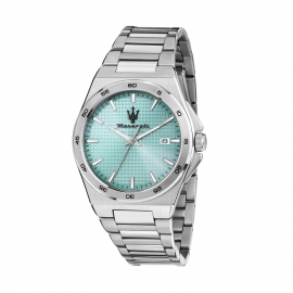 RELOJ VELOCITÀ SLIM 40MM 3H BLUE DIAL SS BR