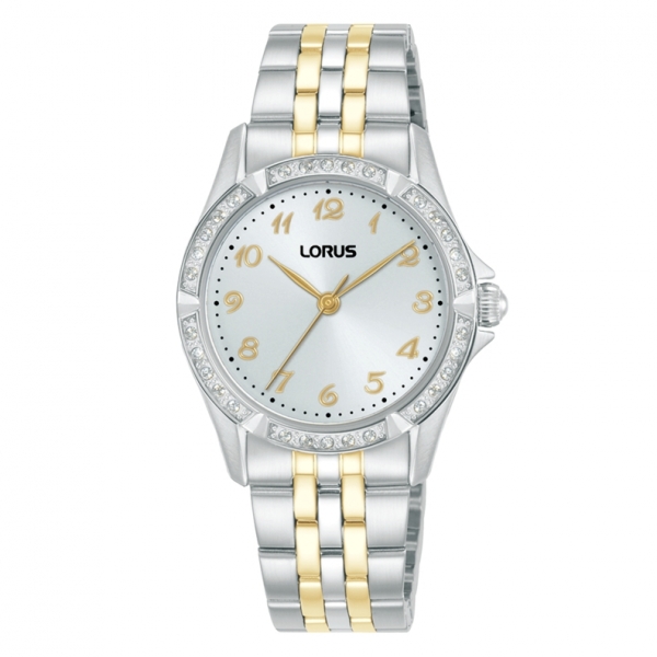 Mujer Classic 3 Agujas Brazalete Bicolor