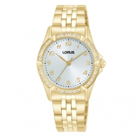 RELOJ Mujer Classic 3 Agujas Brazalete Dorado