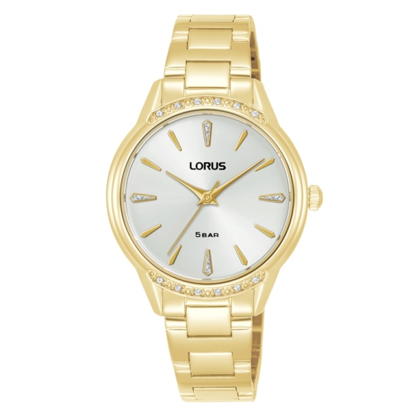 Mujer Classic 3 Agujas Dorado