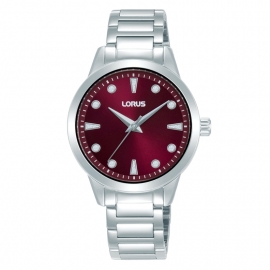 RELOJ Mujer Classic Esfera Burdeos