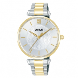 RELOJ Mujer Classic Esf Texturizada  Bicolor