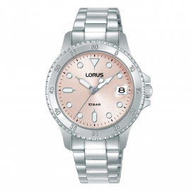 RELOJ Mujer Sport Esfera Rosa Palo