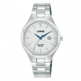 RELOJ Mujer Sport Bisel Octagonal Braz. Acero