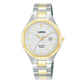 RELOJ Mujer Sport Bisel Octagonal Braz Bicolor