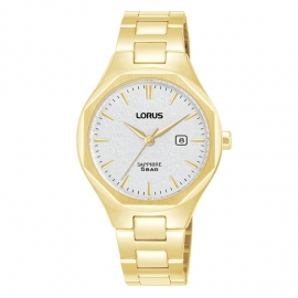 RELOJ Mujer Sport Bisel Octagonal Braz. Dorado