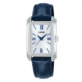 RELOJ Mujer Classic Rectangular Cor. Piel Azul