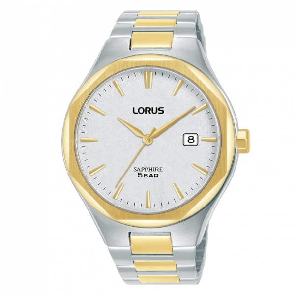 Hombre Classic Esf Plateada Braz Bicolor