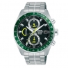 Hombre Cronógrafo 43mm Esfera Verde