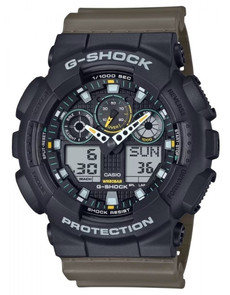 CASIO SCHOCK GA-100TU-1A3ER
