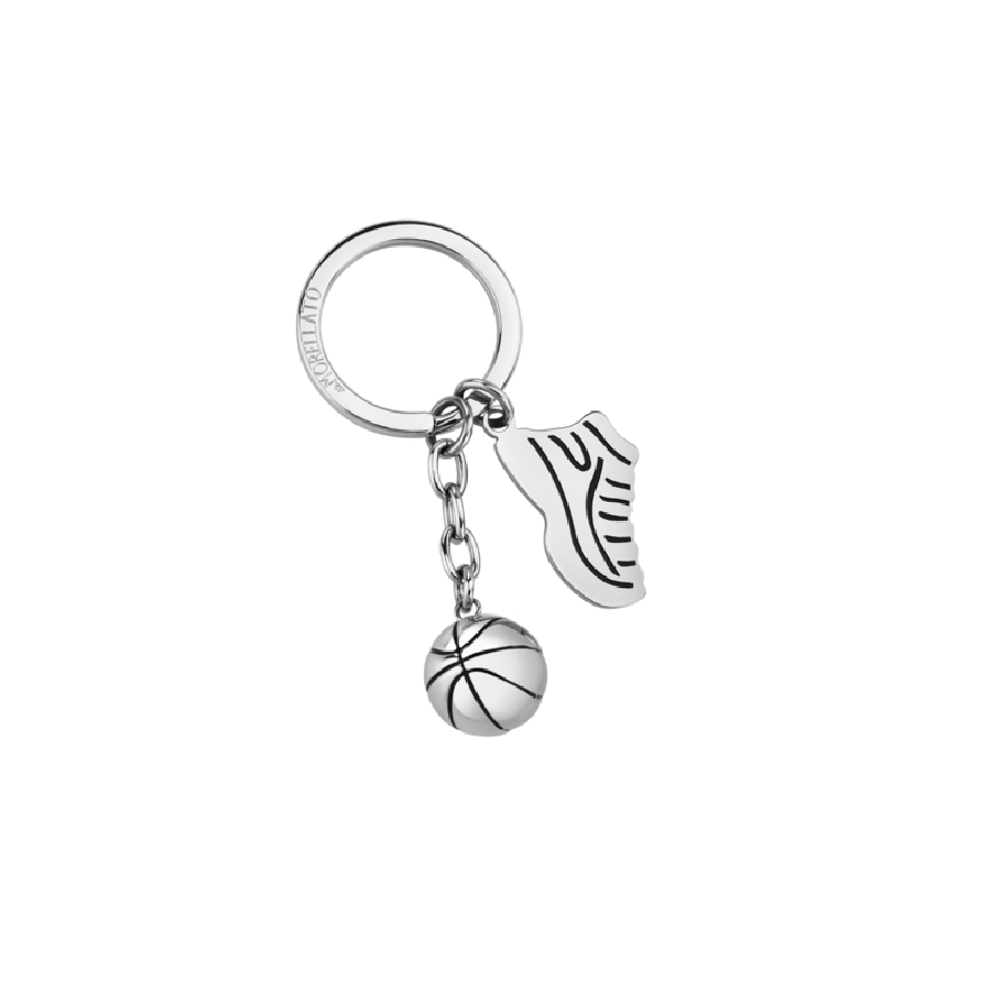 Morellato SPORT KEYR SS ENAMEL BASKETBALL 7.5CM SU8632 - Vista frontal