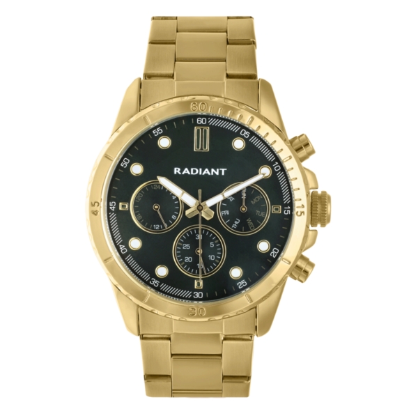 Reloj Hombre Tech 2 Dorado/Negro