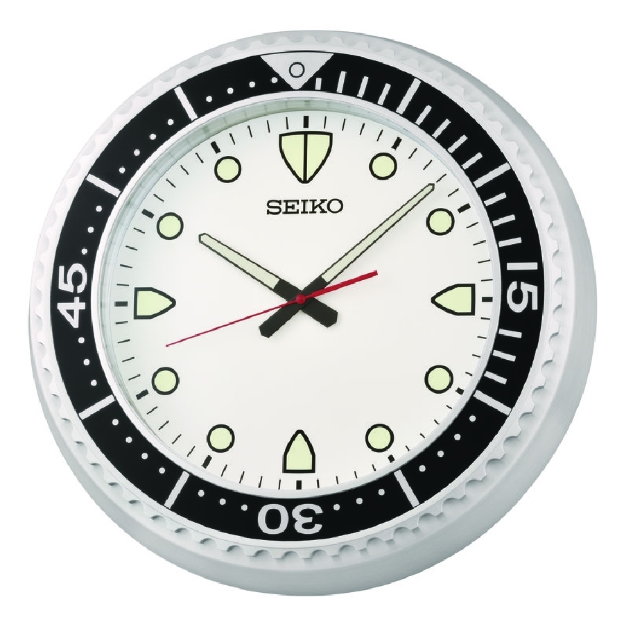 SEIKO RELOJ PARED DIVER CLáSICO ESF BLANCA QXA849A