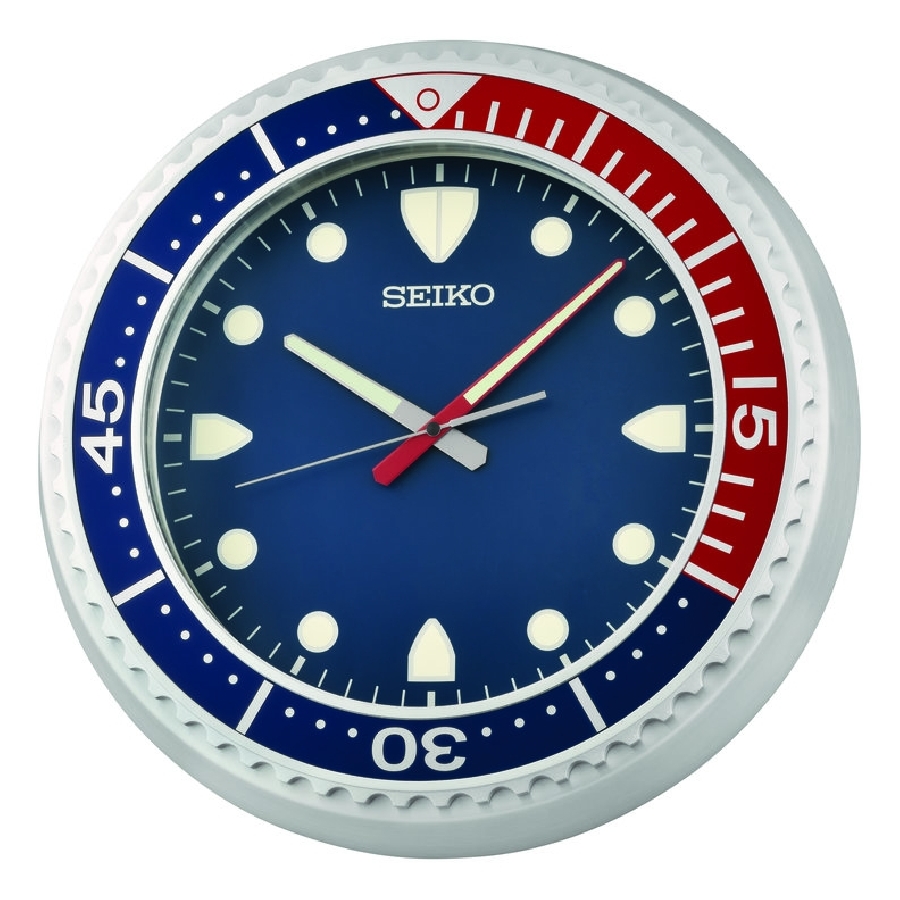 SEIKO RELOJ PARED DIVER CLáSICO ESF AZUL QXA849S