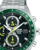 Hombre Cronógrafo 43mm Esfera Verde