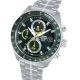 Hombre Cronógrafo 43mm Esfera Verde