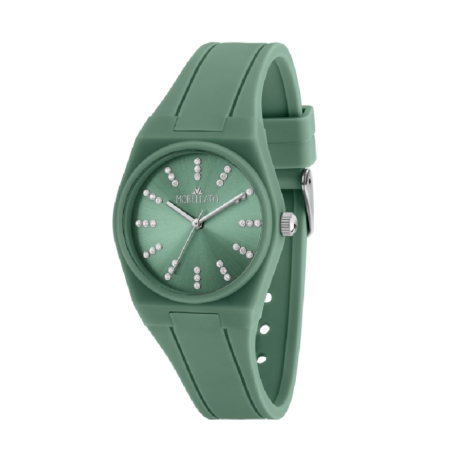 Morellato VIVACE 34MM 3H GREEN DIAL GREEN ST R0151176502 - Vista frontal