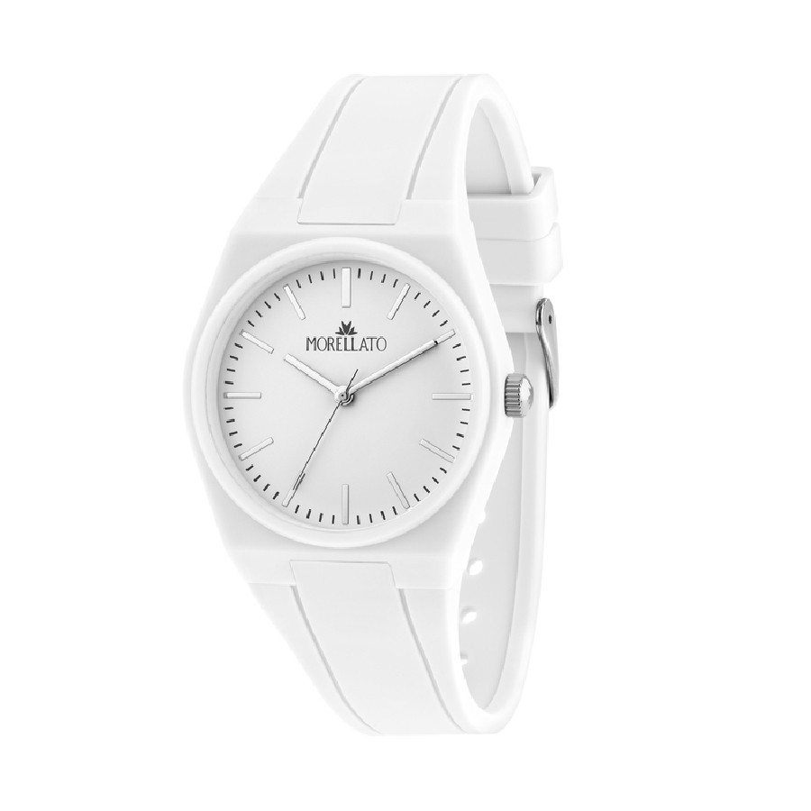 Morellato VIVACE 39MM 3H WHITE DIAL WHITE ST R0151176507 - Vista frontal