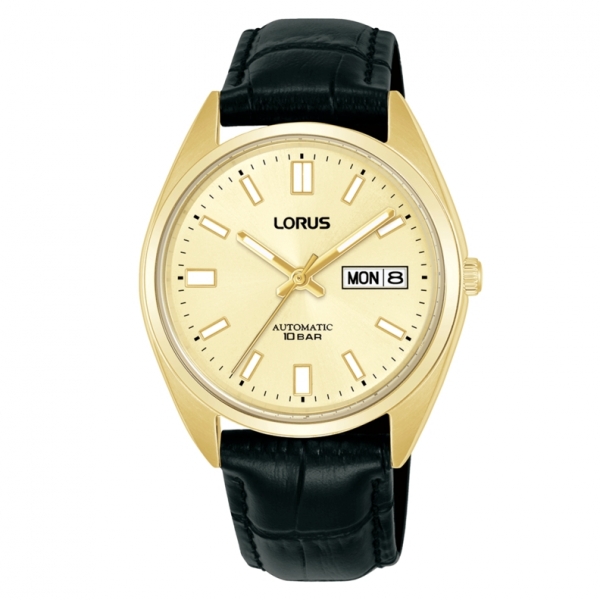 Hombre Automático Cal. EN-ES Esf. Dorada