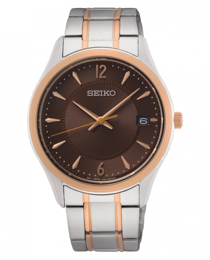 Seiko NEO CLASSIC CUARZO SUR470P1 - Vista frontal