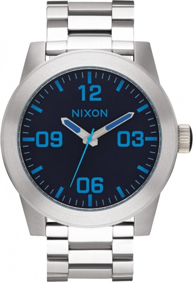 Nixon Corporal SS Dark Blue A3462219 - Vista frontal