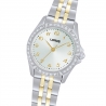 Mujer Classic 3 Agujas Brazalete Bicolor