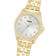 Mujer Classic 3 Agujas Brazalete Dorado