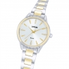 Mujer Classic 3 Agujas Brazalete Bicolor