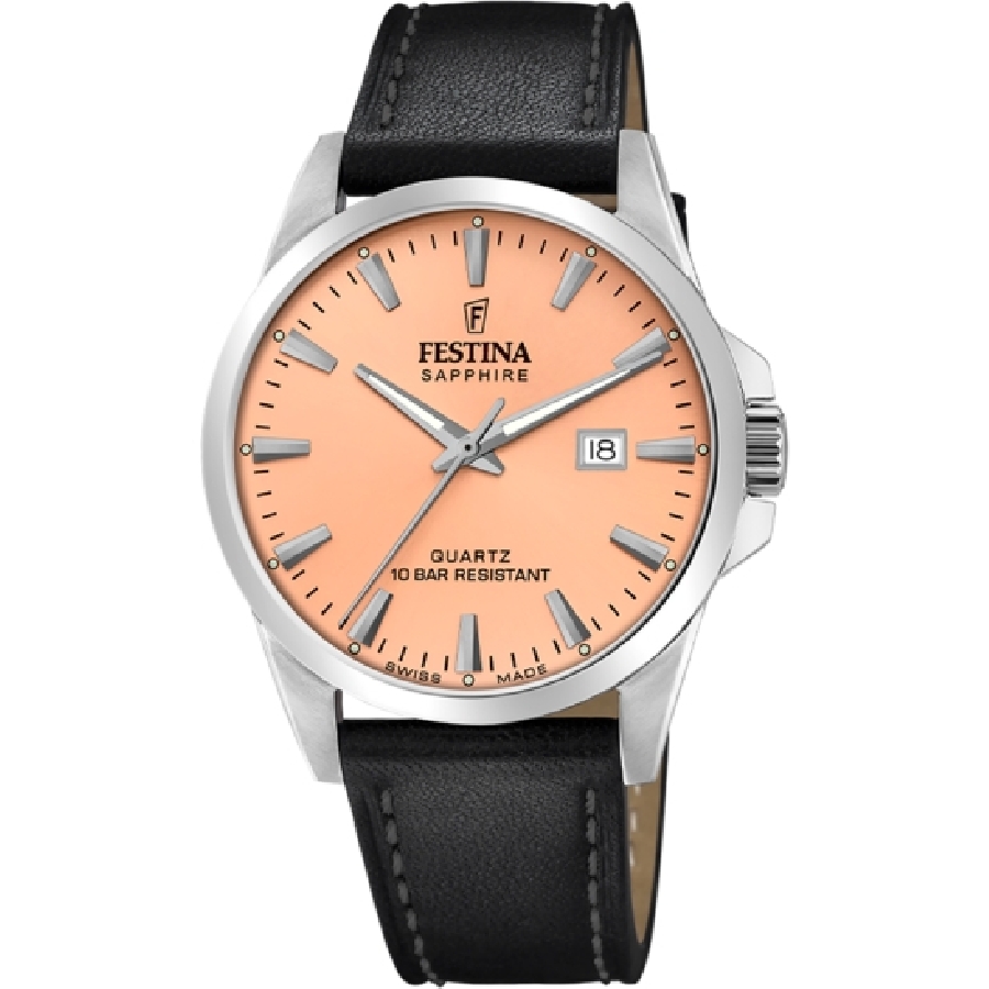 Festina SWISS CLASSIC LEATHER F20025/6 - Vista frontal