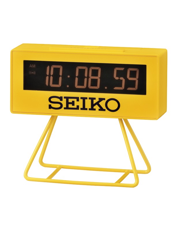Seiko DESPERTADOR DIGITAL, INDICADOR ALARMA QHL062Y - Vista frontal