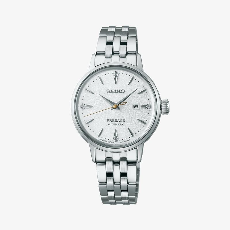 Seiko PRESAGE COCKTAIL HOT BUTTERED RUM COW SRE017J1 - Vista frontal