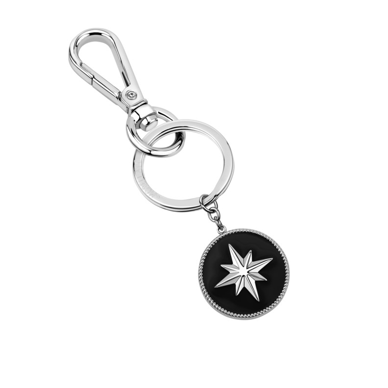 Morellato KEYHOLDER MARINE SS WINDROSE+BLACK ENAME SU3094 - Vista frontal
