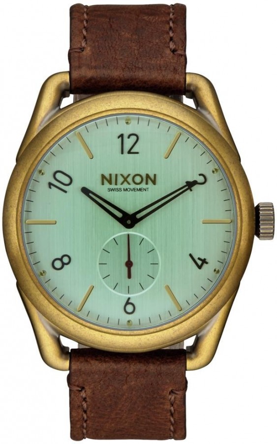 Nixon C39 LEATHER A4592223 - Vista frontal
