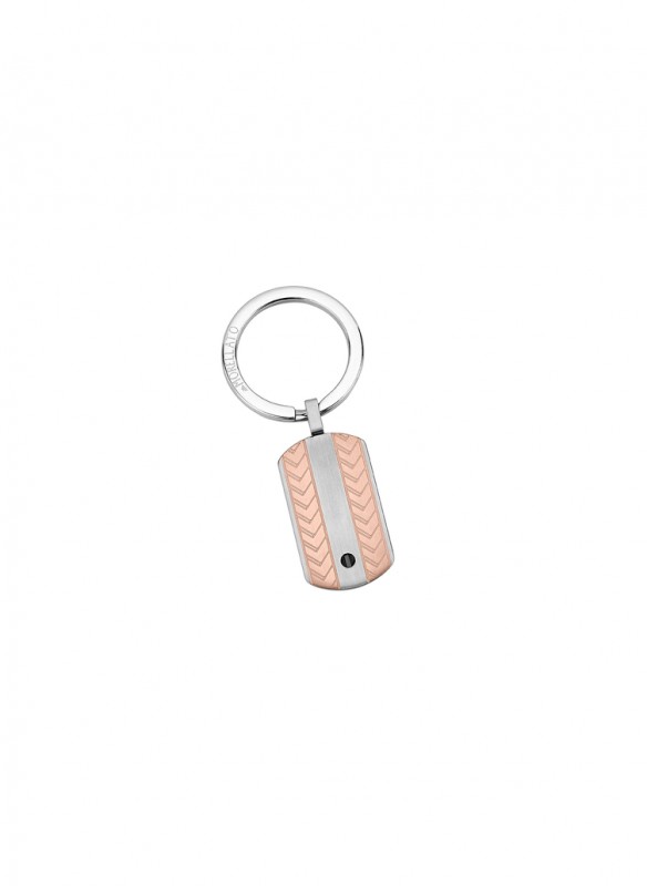 Morellato KEYRING CLASSIC SS IPRG PEND+IP BLK SCRE SU3099 - Vista frontal