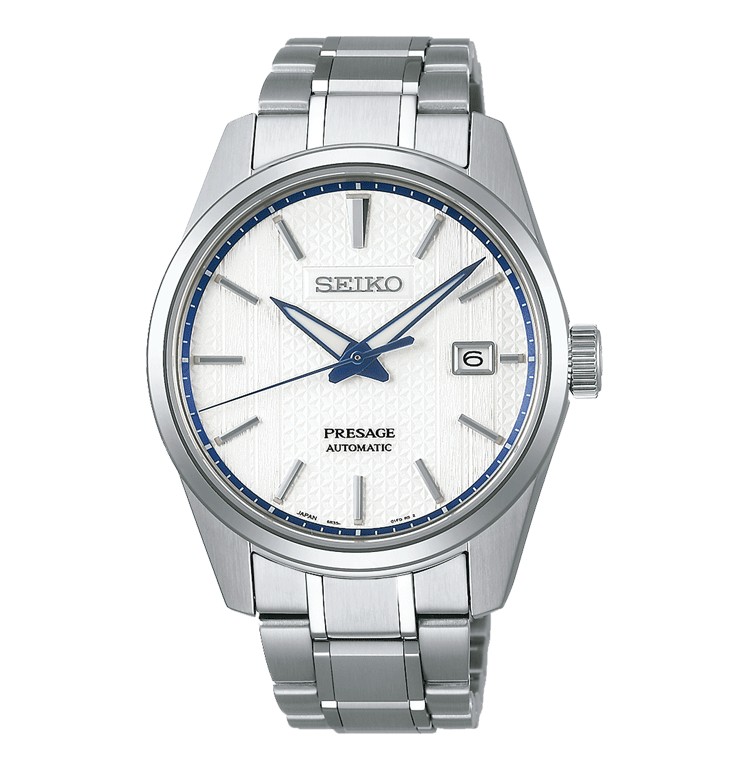 Seiko PRESAGE SHARP EDGED ZERO HALLIBURTON EL SPB277J1 - Vista frontal