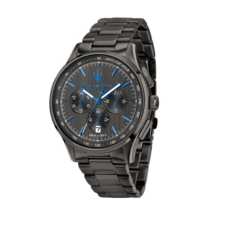 Maserati DARK ED. SORPASSO 42MM CHR GUN D GUN BR R8873654002 - Vista frontal