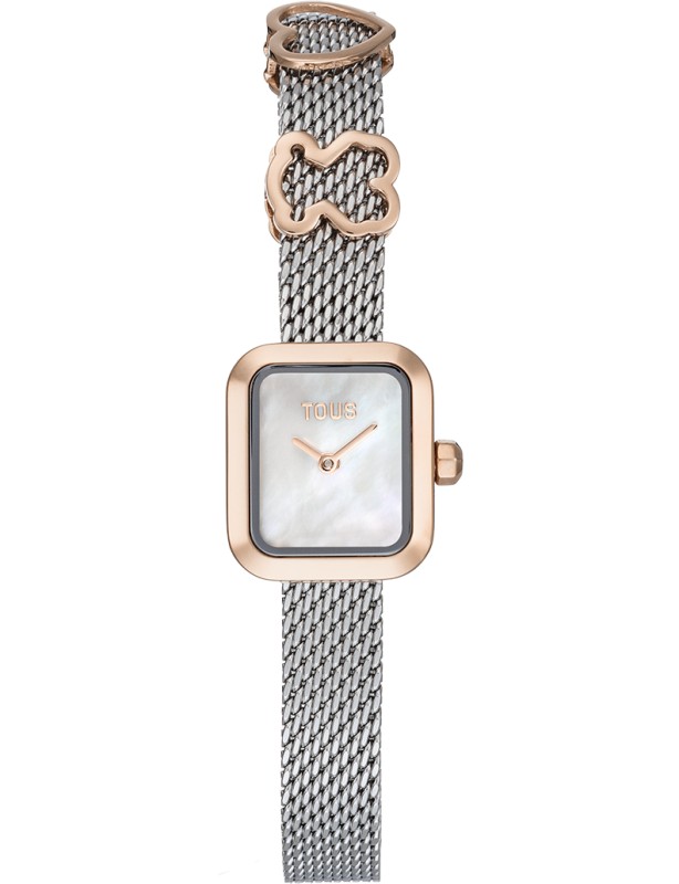 Tous ICON TIME CHARM SS/IPRG MESH ESF NÁCAR 3000149500 - Vista frontal