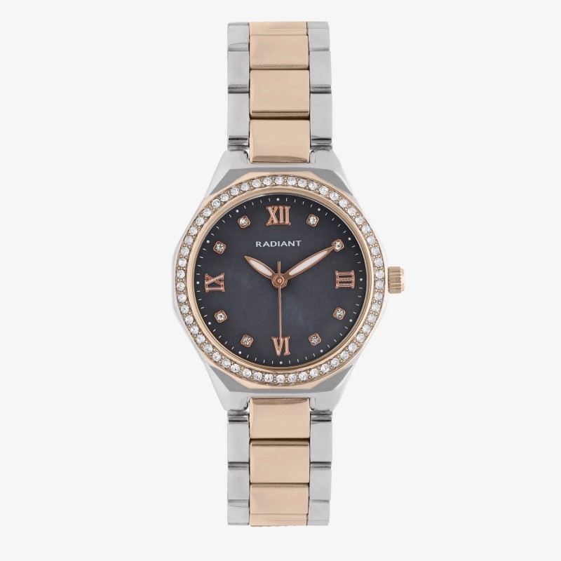 Radiant RELOJ MUJER QUIET LUXE GRIS/BICOLOR RA691204 - Vista frontal