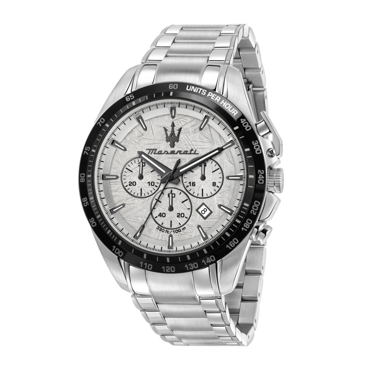 Maserati TRAGUARDO 45MM CHRO GREY DIAL SS BR R8873612068 - Vista frontal