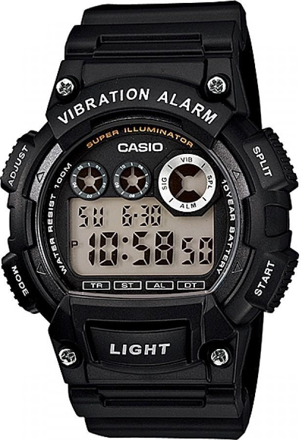 Casio W-735H-1A - Vista frontal