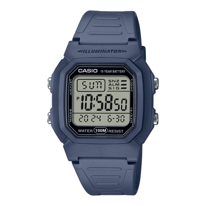Casio COLLECTION W-800H-2AVES - Vista frontal